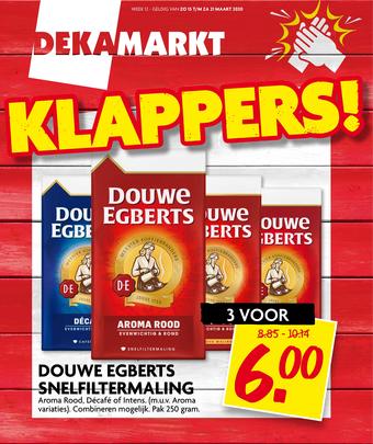 Dekamarkt reclame folder (geldig t/m 21-03)