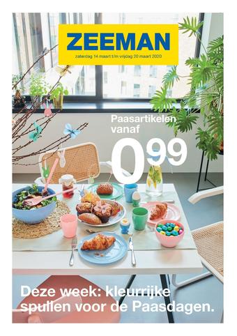 Zeeman reclame folder (geldig t/m 20-03)