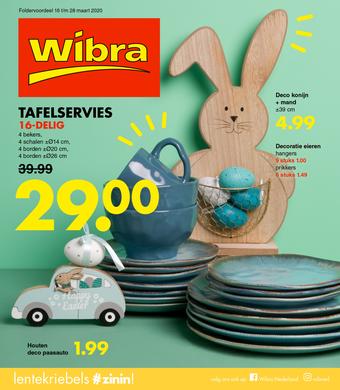Wibra reclame folder (geldig t/m 28-03)