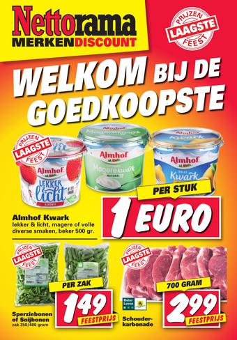 Nettorama reclame folder (geldig t/m 22-03)