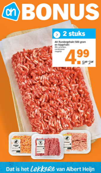 Albert Heijn reclame folder (geldig t/m 22-03)