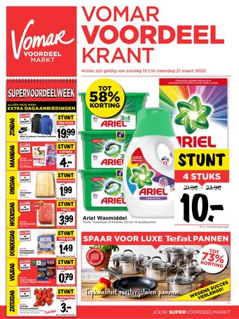Vomar reclame folder (geldig t/m 21-03)