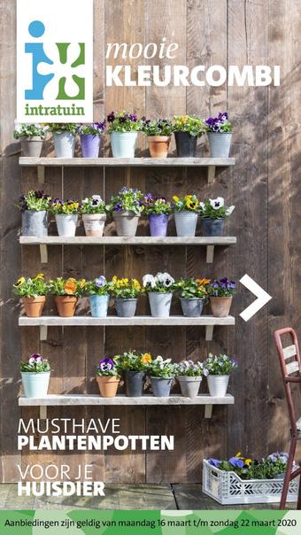 Intratuin reclame folder (geldig t/m 22-08)