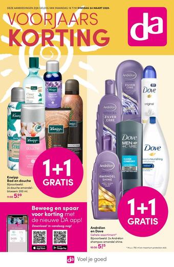 DA reclame folder (geldig t/m 24-03)