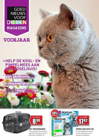 Goed Nieuws Voor Dieren reclame folder (geldig t/m 29-03)