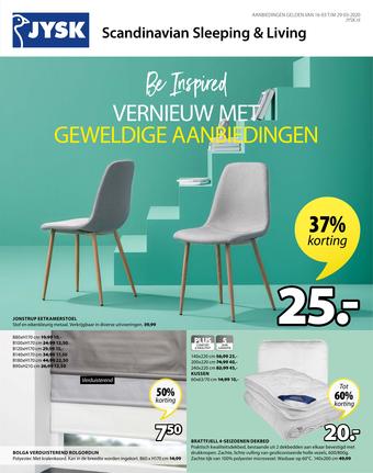 Jysk reclame folder (geldig t/m 29-03)