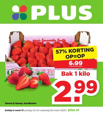 PLUS reclame folder (geldig t/m 28-03)