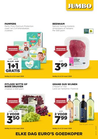 Jumbo reclame folder (geldig t/m 24-03)