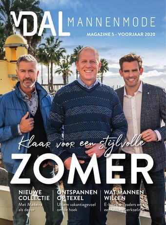Van Dal Mannenmode reclame folder (geldig t/m 30-04)