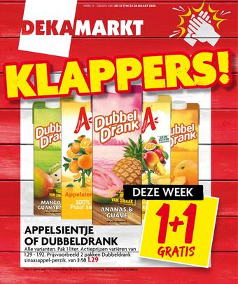 Dekamarkt reclame folder (geldig t/m 28-03)