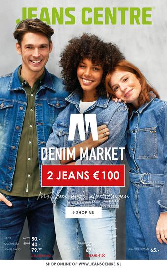 Jeans Centre reclame folder (geldig t/m 31-03)