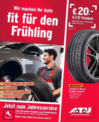 A.T.U. Flugblatt - Alle Angebote aus den neuen A.T.U. Flugblättern