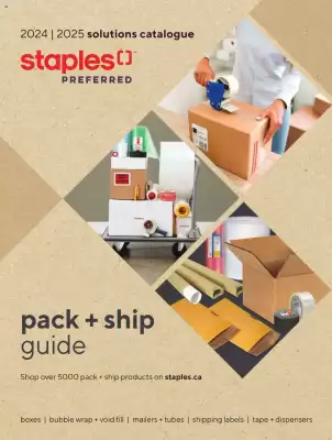 Staples flyer (valid until 4-09)