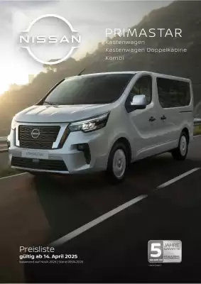Nissan Primaster Flugblatt (gültig bis 20-10)