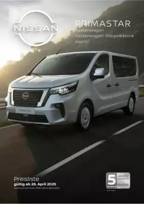 Nissan Primaster Flugblatt (gültig bis 6-06)