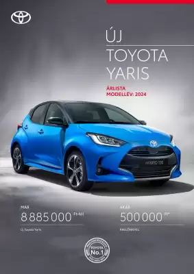 Toyota akciós újság (érvényes eddig: 8-04)