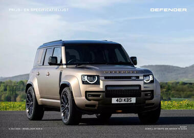 Land Rover folder Pagina 1