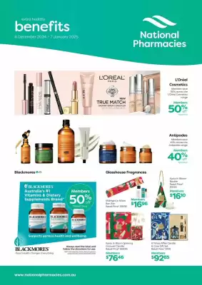 National Pharmacies catalogue (valid until 7-01)