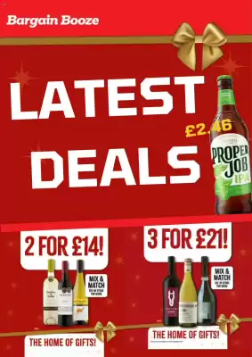 Bargain Booze leaflet (valid until 5-01)