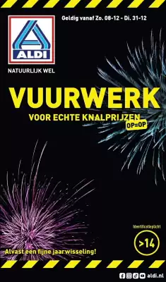 ALDI Vuurwerk folder (geldig t/m 31-12)