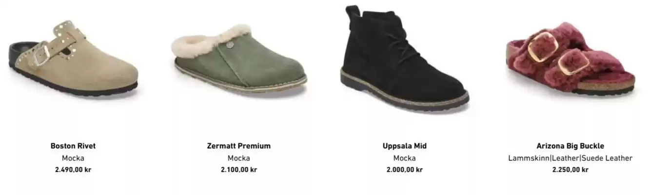 Birkenstock reklamblad (giltig till och med 16-12)