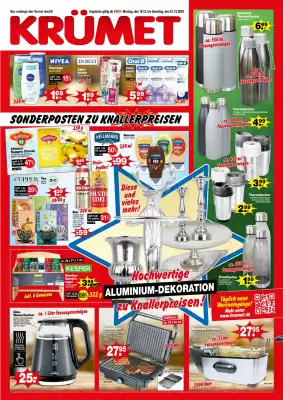 Krümet Sonderposten Prospekt (gültig bis 21-12)