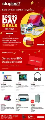 Staples flyer (valid until 17-12)