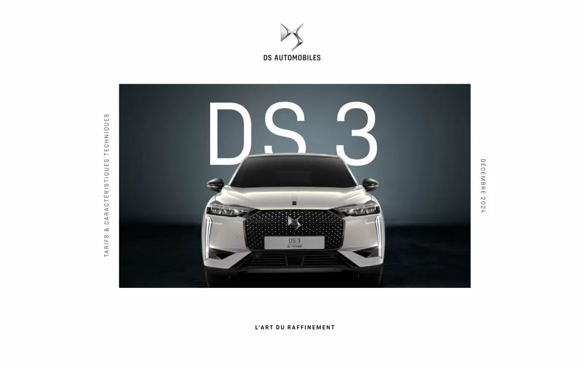 Catalogue DS (valable jusqu'au 12-12)