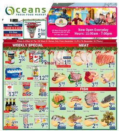 Oceans Fresh Food Market flyer week 50 Page 1