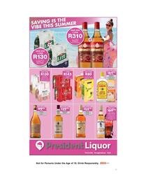 President Liquor catalogue Page 1