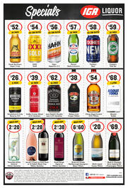 IGA Liquor catalogue week 51 Page 1