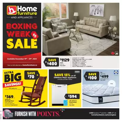 Home Furniture flyer (valid until 7-01)