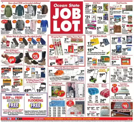 Ocean State Job Lot Weekly Ad (valid until 25-12)