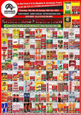 Advance Cash n Carry catalogue (valid until 29-12)