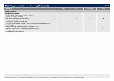 Catalogue Citroën page 10