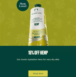 The Body Shop leaflet Page 2