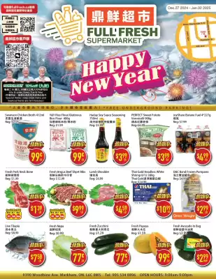 Full Fresh Supermarket flyer (valid until 2-01)