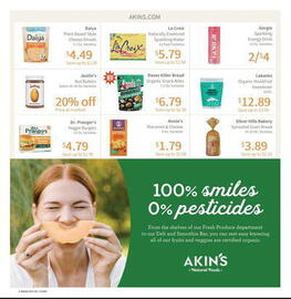 Akin's Natural Foods Weekly Ad Page 2