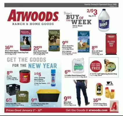 Atwoods Ranch & Home Weekly Ad (valid until 12-01)