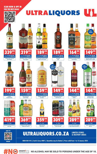 Ultra Liquors catalogue - 01-01-2025