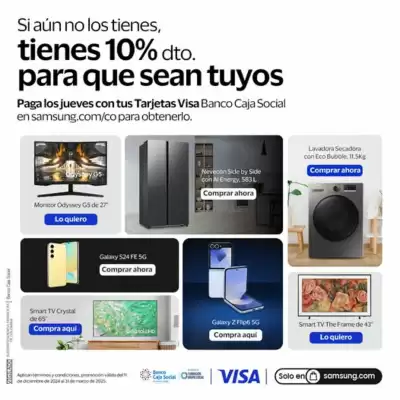 Catálogo Banco Caja Social (válido hasta 31-03)