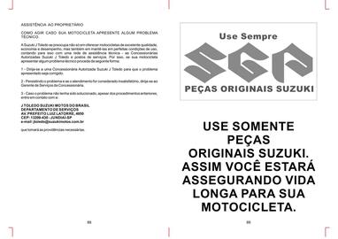 Catálogo Suzuki Motos Página 46