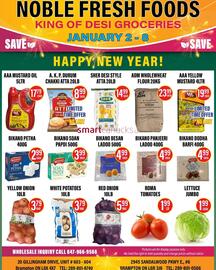 Noble Fresh Foods flyer Page 1