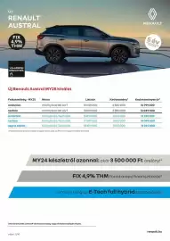 Renault akciós újság | Austral Oldal 2