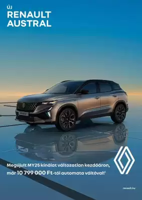 Renault akciós újság (érvényes eddig: 20-06)