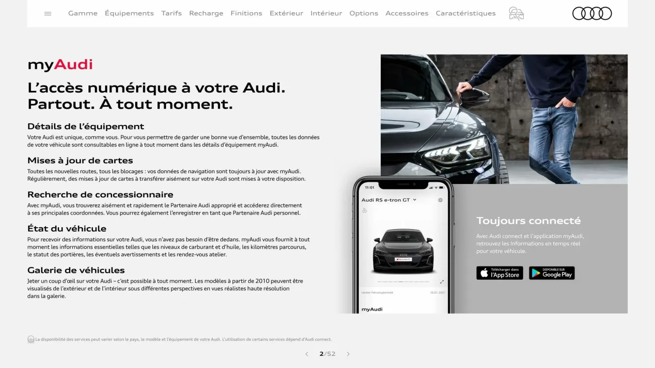 Catalogue Audi (valable jusqu'au 31-01)