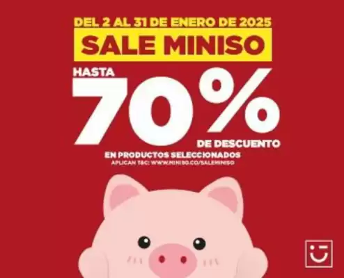 Catálogo Miniso (válido hasta 1-02)