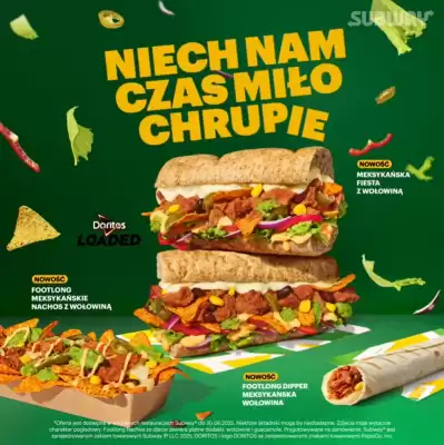 Subway gazetka (ważność do 30-06)