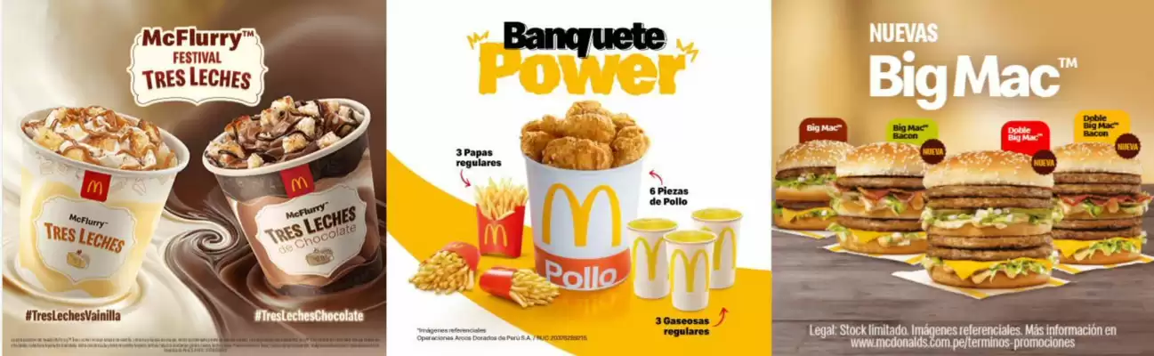 Catálogo McDonald's (válido hasta 1-02)