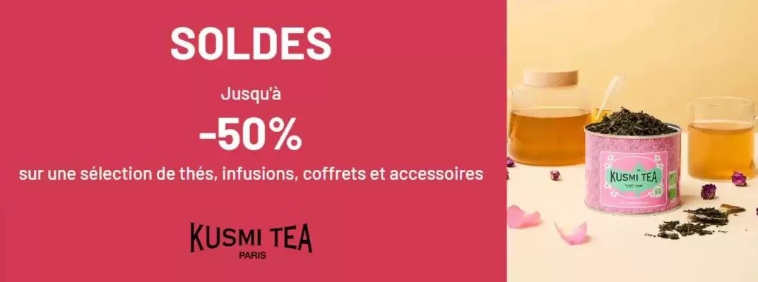 Catalogue Kusmi Tea (valable jusqu'au 31-01)